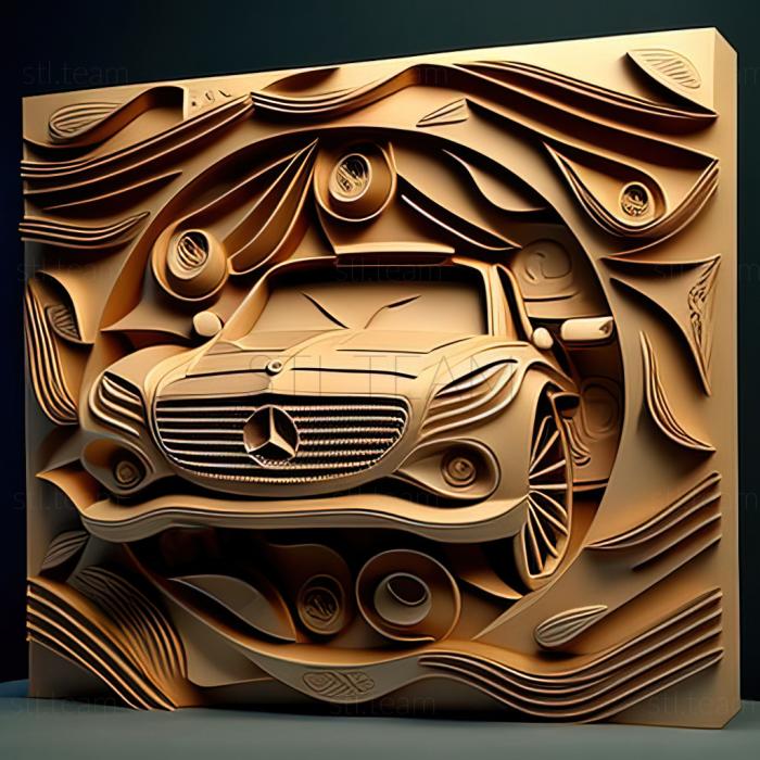 3D модель Mercedes Benz TN (STL)